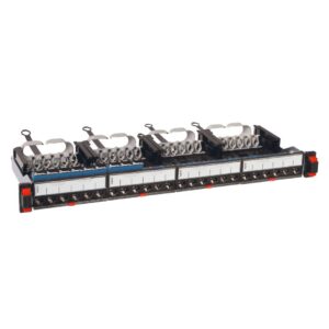 Panneau de brassage plat 19" LCS3 à équiper - 24 ports RJ45 - 1U - Legrand