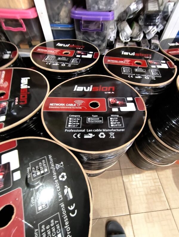 Câble Réseau Lavision USA Double Blindage (SFTP) 100% Cuivre