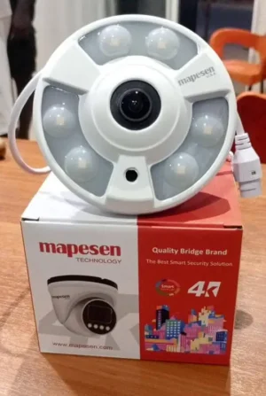 Caméra Dôme IP Mapesen 4K - Smart Security Solution