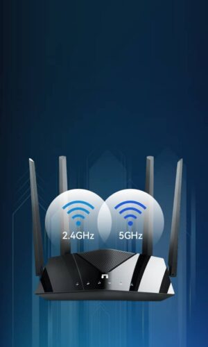 Routeur Wi-Fi 6 Netis NX10 AX1500 – Dual-Band Gigabit & Next-Gen Connectivité