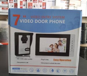 Kit Interphone Vidéo Filaire 7 Pouces HD – Système de Contrôle d'Accès Villa - Univers HD Lomé