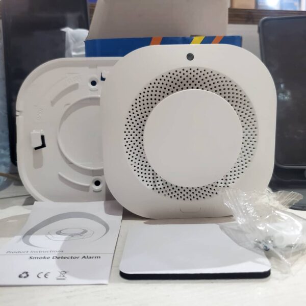 Détecteur de Fumée Autonome Sans Fil - Alarme Incendie Photoélectrique