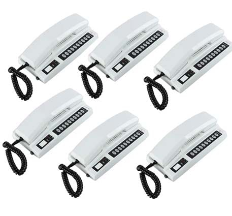 Pack Interphone Sans Fil Multi-Postes pour Bureau et Maison