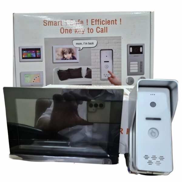 Interphone Vidéo Multi-Appartements avec Contrôle d'Accès Intégré – Système Intercom Résidentiel