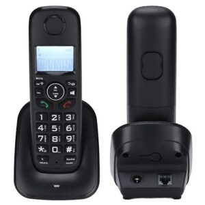 Téléphone Sans Fil DECT D1001 – Mains Libres & Écran LCD Rétroéclairé