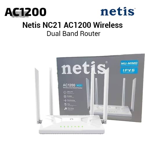 Routeur Netis NC21 AC1200 Wireless Dual Band