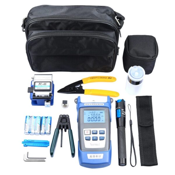 : Kit d'Outils de Fibre Optique Professionnel FTTH - 9 en 1