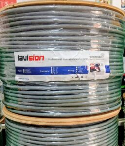 Câble Réseau Professionnel Lavision USA - Catégorie 7(Cat7 305m) SFTP - Haute Performance 100% cuivre