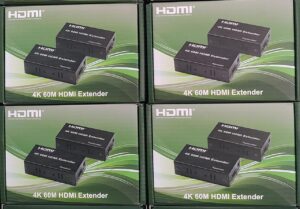 4K - Extendeur HDMI 60m via RJ45 (Ultra Compact)