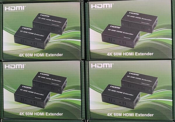 4K - Extendeur HDMI 60m via RJ45 (Ultra Compact)