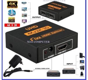 Splitter HDMI 1 Entrée vers 2 Sorties – Répartiteur Ultra HD 4K x 2K & 3D